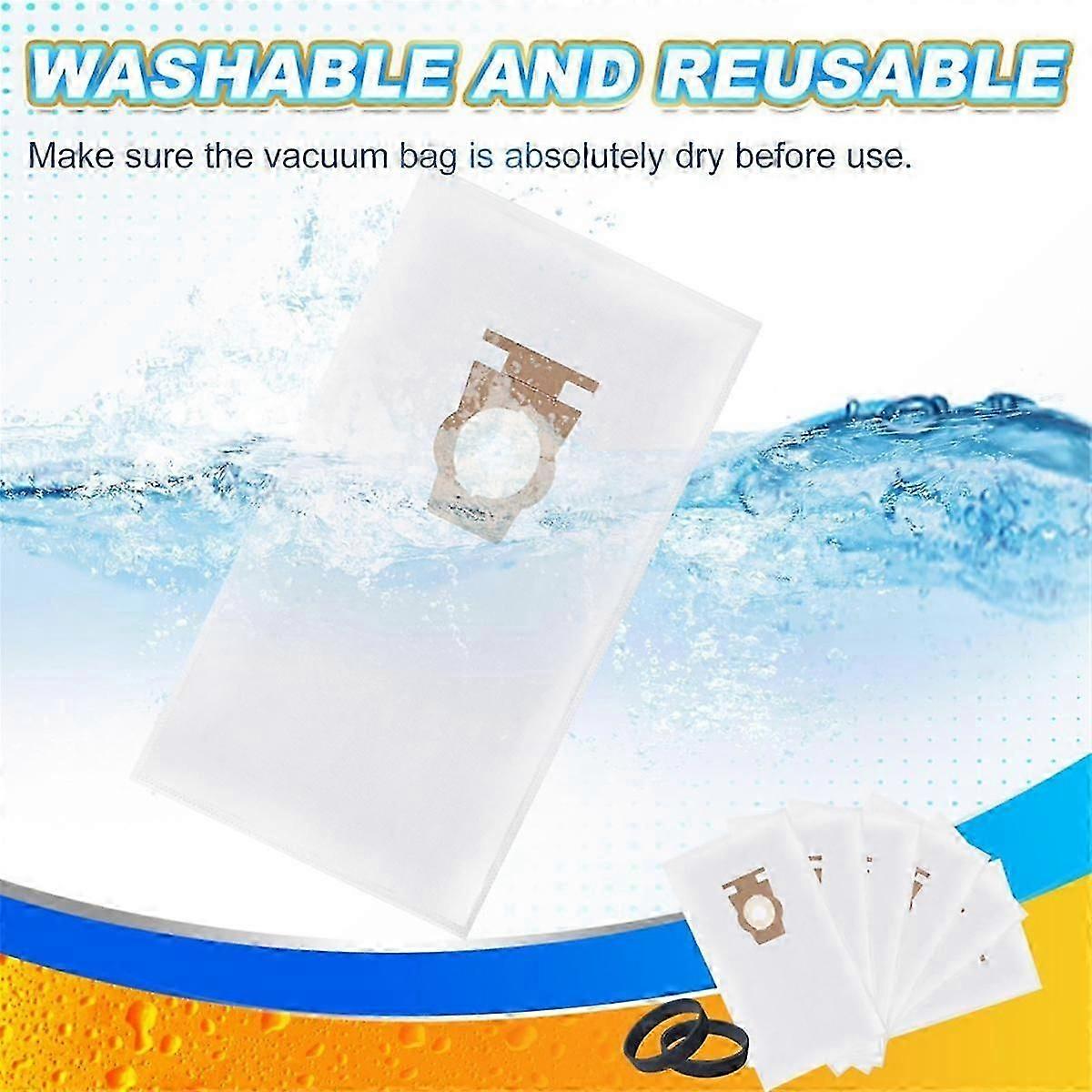 6 Pack Vacuum Cleaner Dust Bag Replacement For Kirby Curacao