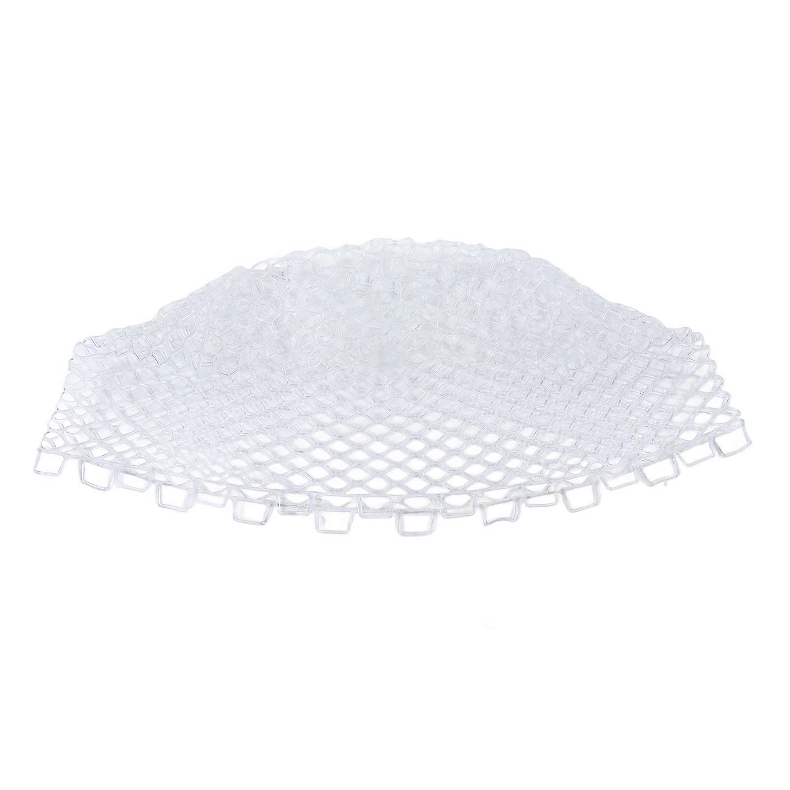 Fishing Landing Net Strong Toughness 40cm Depth Foldable Dip Net Replacement For Fishing Tool White