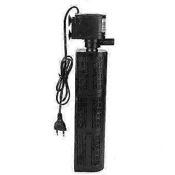 3 in 1 Filter Filterung Sauerstoff Belüftung Pumpe Wasser für Aquarium Aquarium EU Stecker 220V