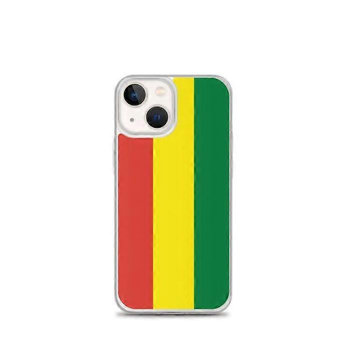 iPhone Case - Bolivia - Flag - Soft - Multicolor - Compatible with iPhone 13 mini