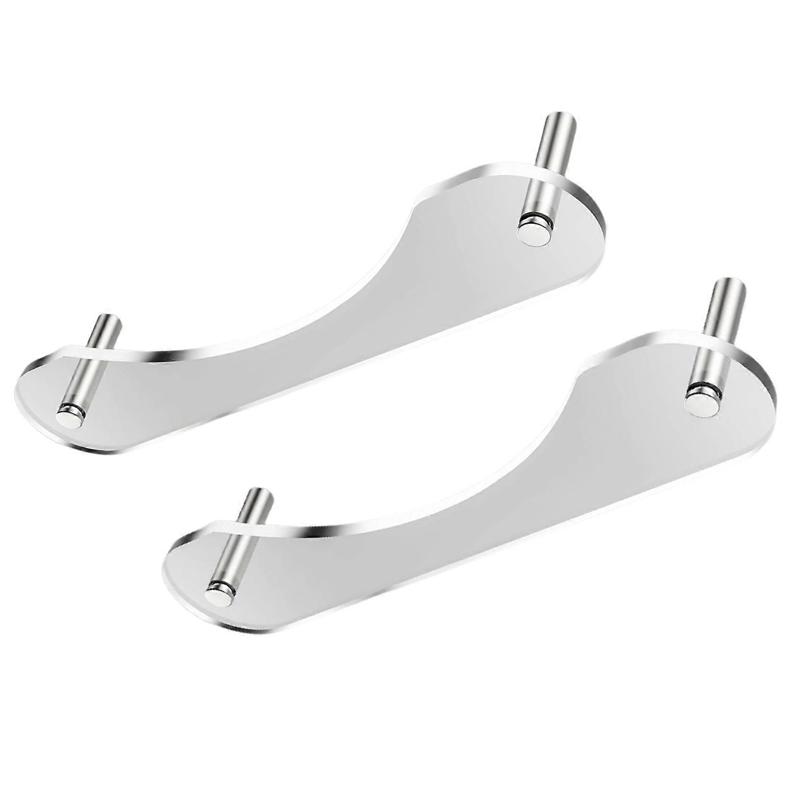 Sturdy Acrylic Materials Baseball Hat Holder with Wall Mounted Designs for Home Organization and Space Saving Rack Multicolor