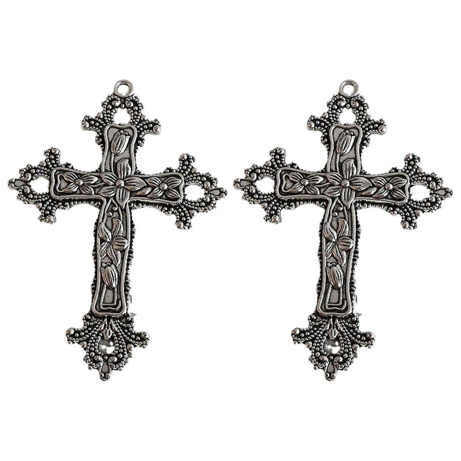 1 יחידה/1 זוג גותי צלב צורת סיכת ראש עבור מתוק בנות קרנבל צילום שיער Barrettes אסתטיקה אביזרי שיער