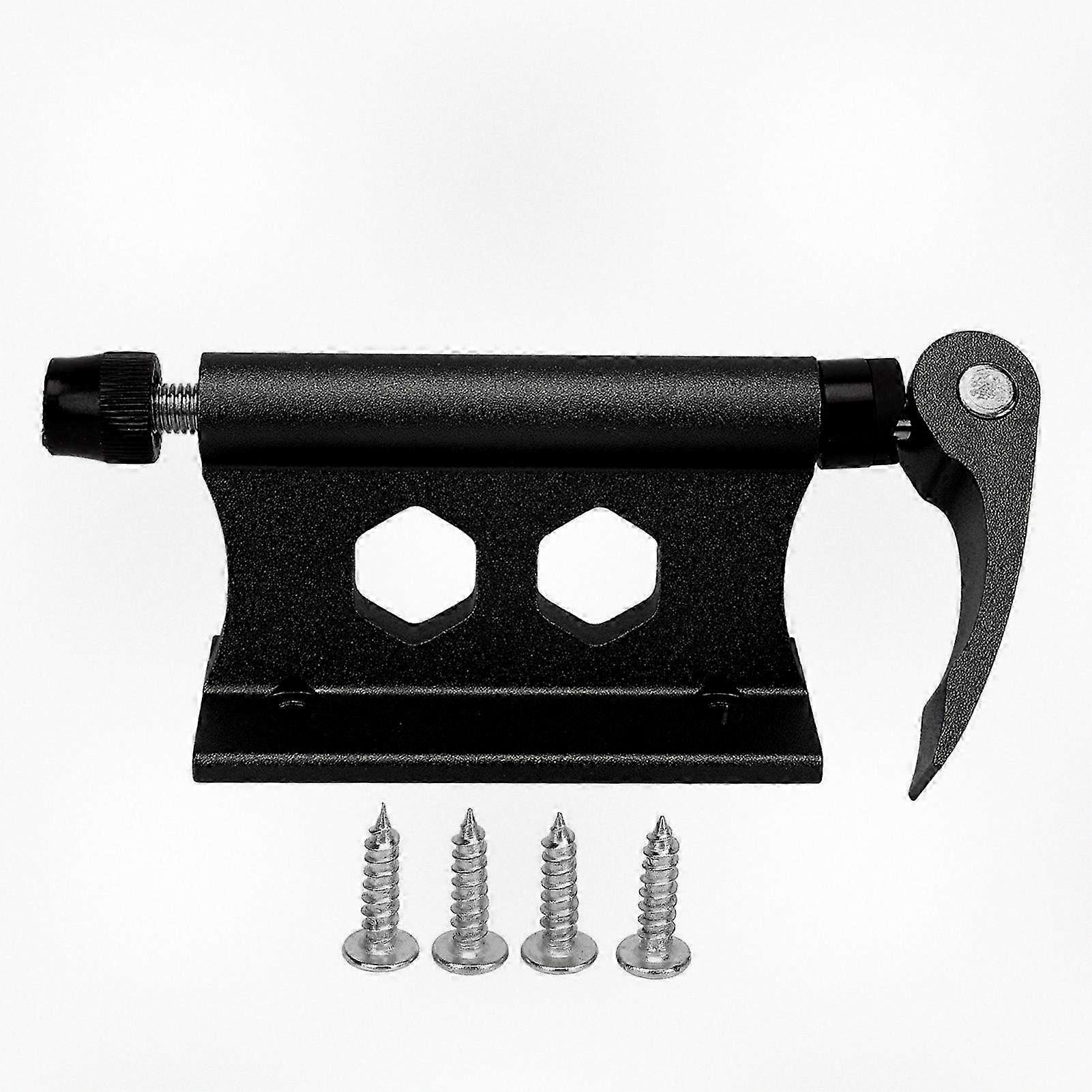 Quick Release Aluminum Alloy Bike Fork Mount for Easy Transportation and Storage on Trucks, Vans, and SUVs in Black Color
