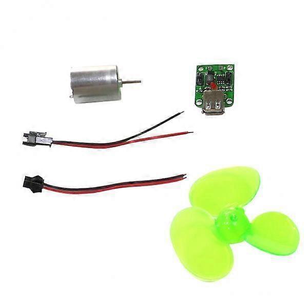 4x 8V Generatore Eolico Assemblato Generatore Eolico Verticale Bambini Insegnamento Aula -