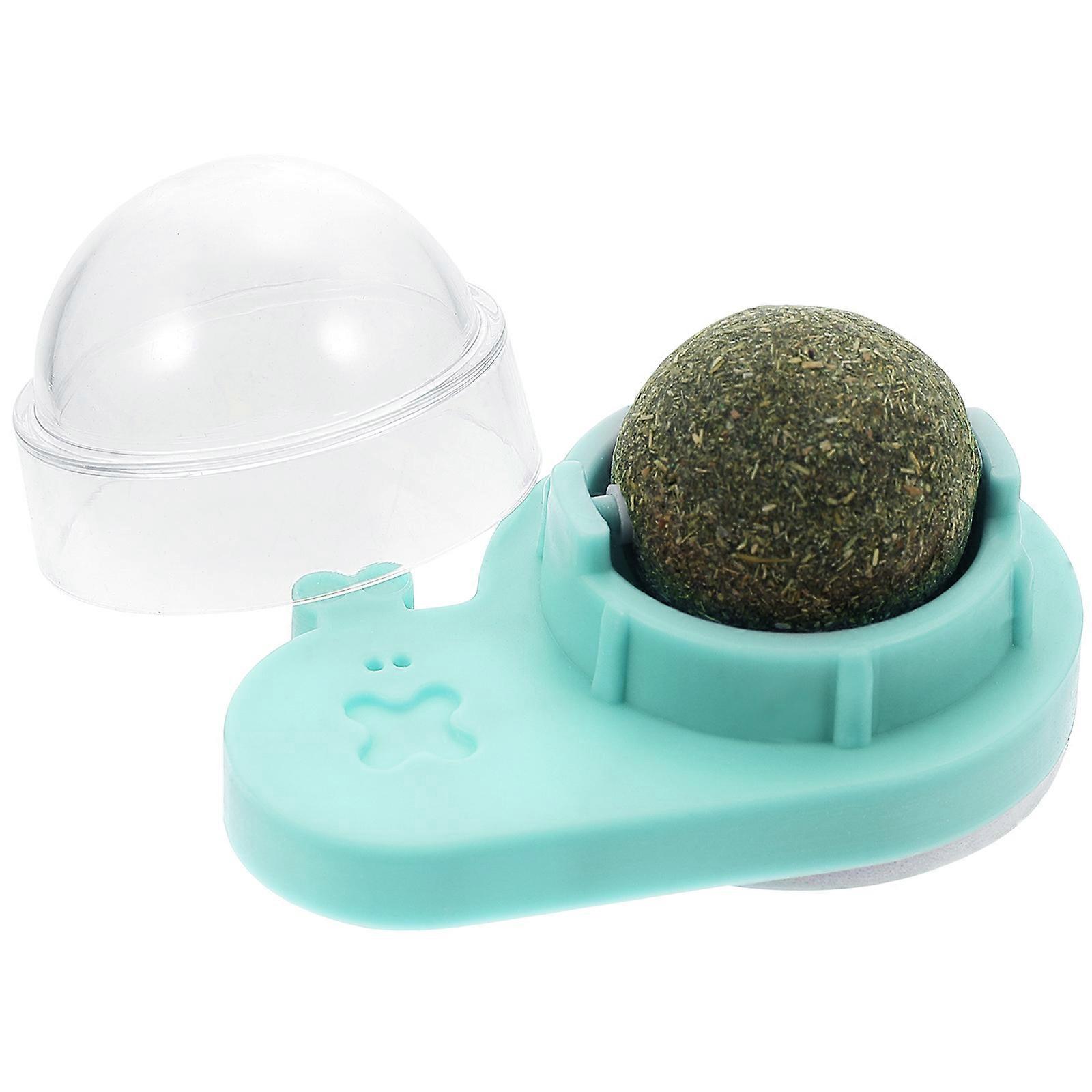 Catnip Toy with Sticky Ball Design, Enhances Physical Activity, Mental Stimulation