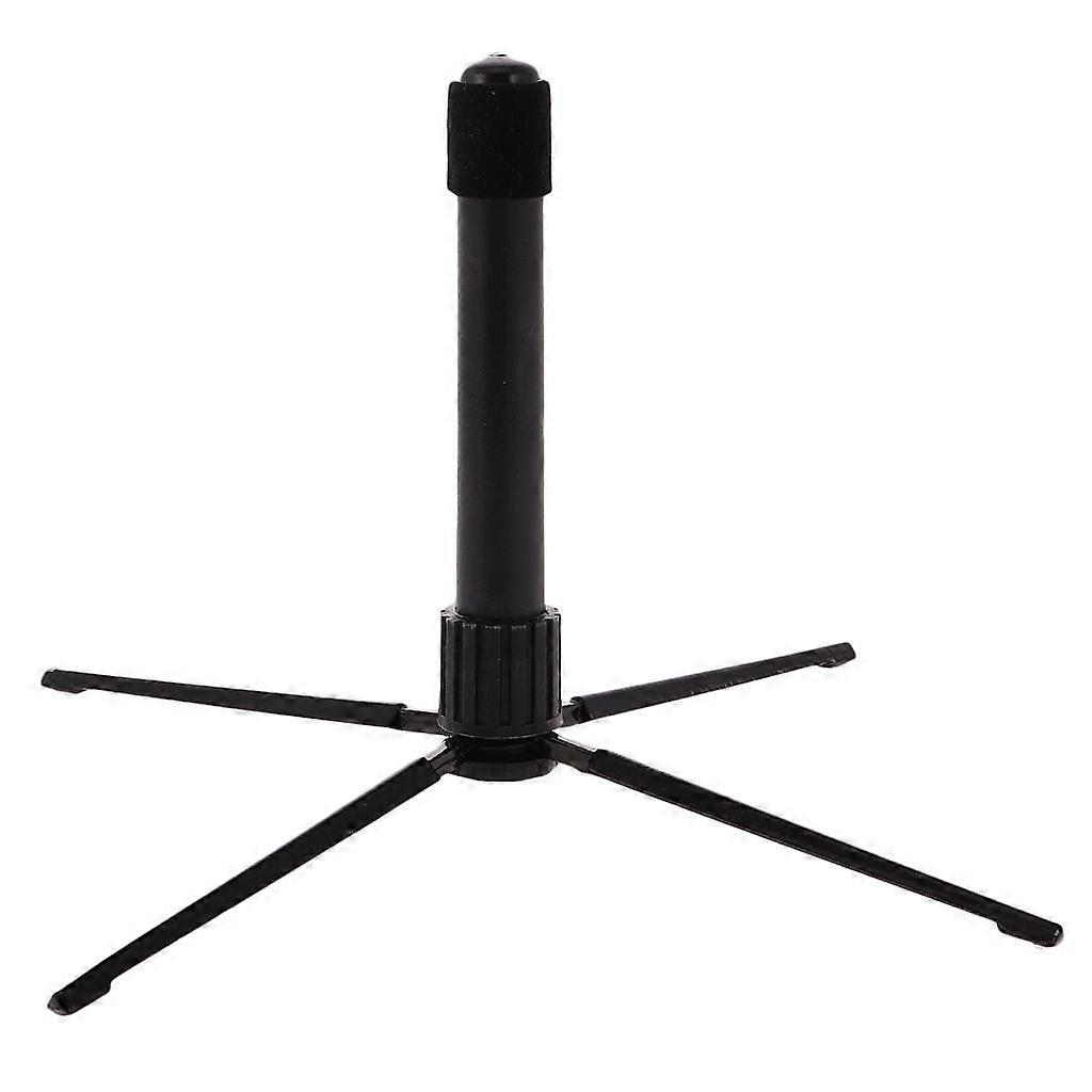 Black Folding Flute Stand For Flute Bracket Support Accessory Musicians Gift