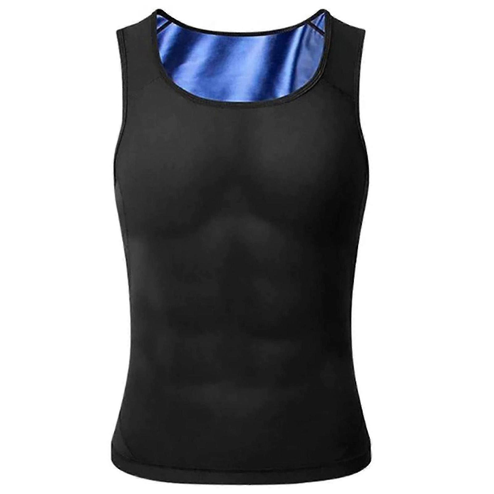Compression Vest for Posture Correction and Gynecomastia Reduction with Men's Slimming T-shirt