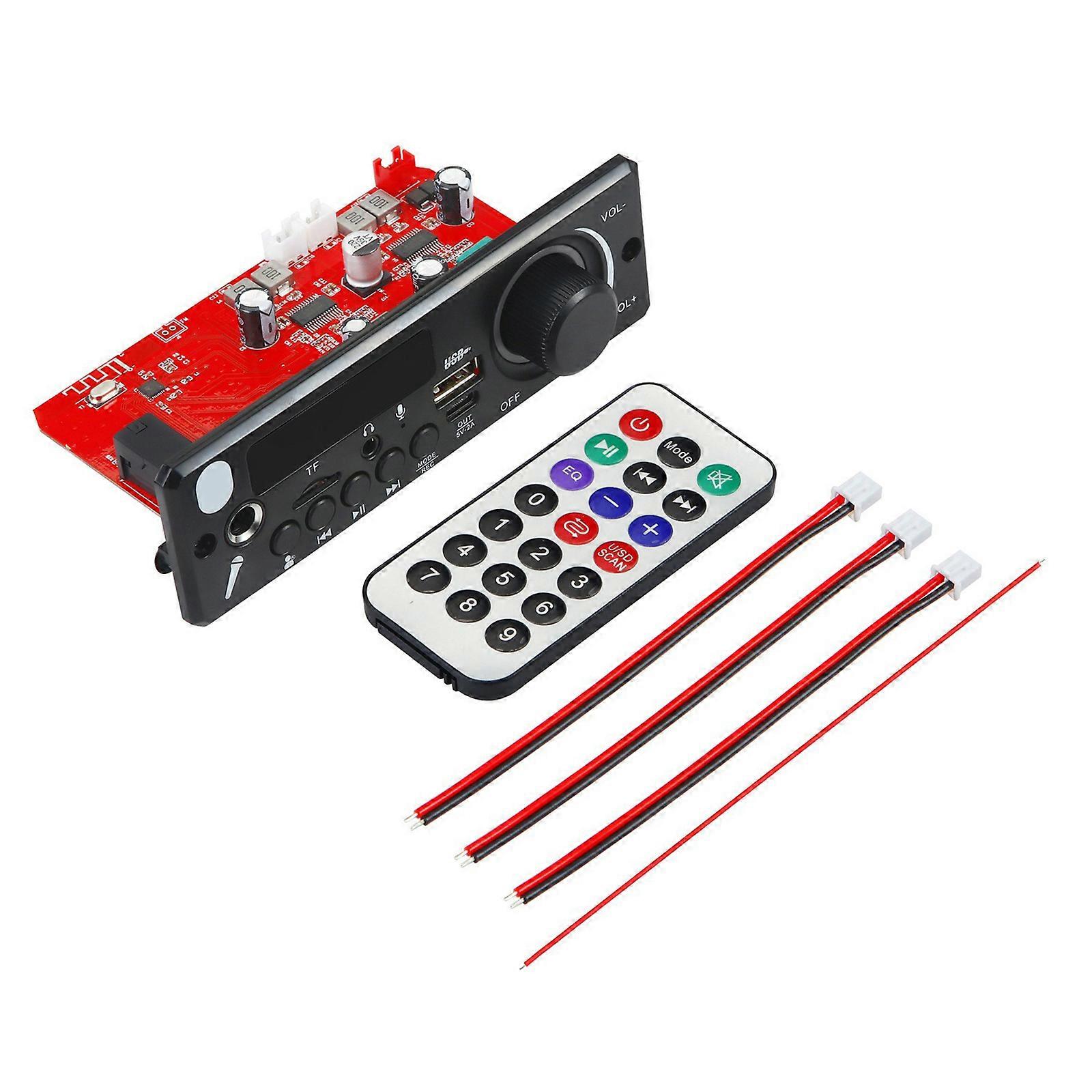 Wireless Power Amplifier Subwoofer 2.0CH 80W+80W Power Amplifier Module with Treble and Bass Control