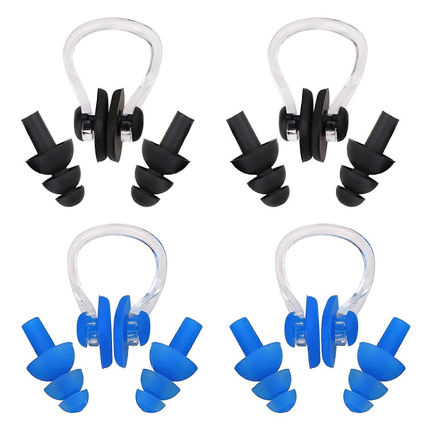 Nose Clip Swimming, Nose Clip Swimming Adults, Nose Plugs Swimming, Nose Clip, Ear Plugs for Swimming