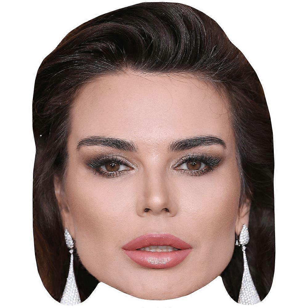 Zita Vass (Makeup) Celebrity Mask, Flat Card Face
