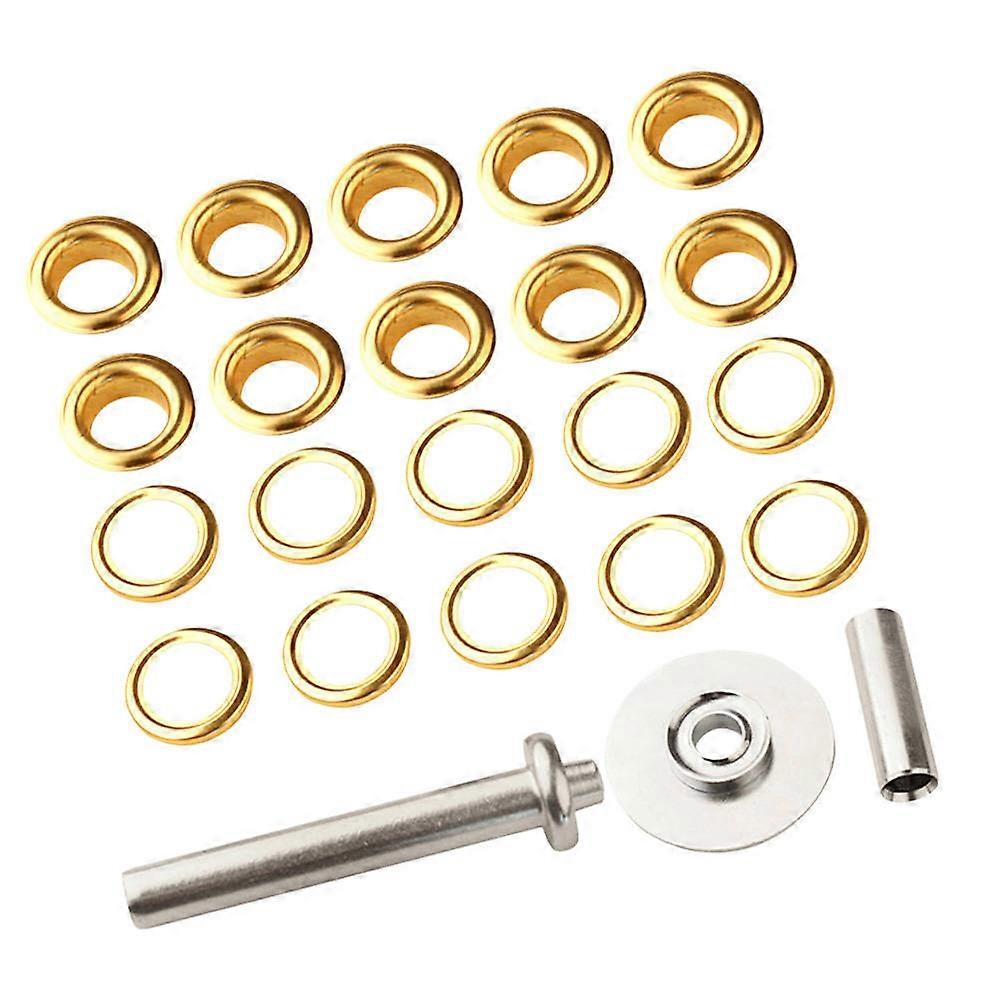 Eyelet Tool Set with Durable Components, Ideal for Various Repair Tasks