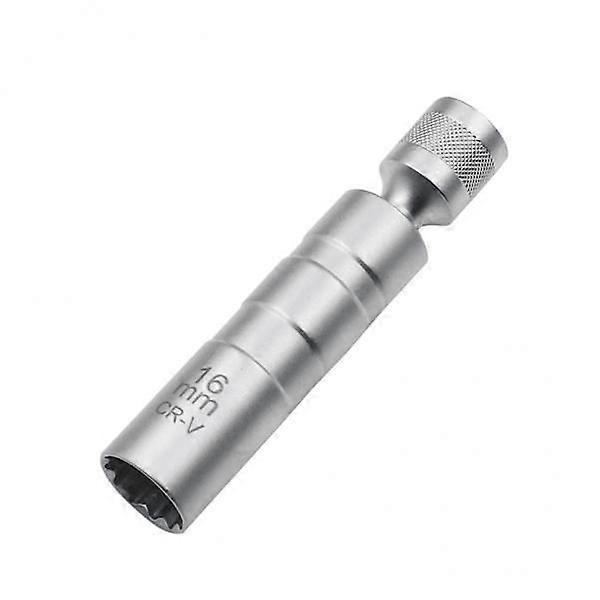 2-4pack Laser Tools Drive Spark Plug Wobble Socket 16mm