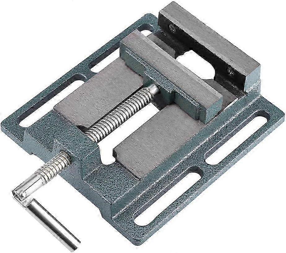 2025 Yzfei Table Vise, 4 Inch Flat Clamps Rig Vise Drilling Machine Bench Vises Bench Vises for Milling Machines Drill Pres SWC