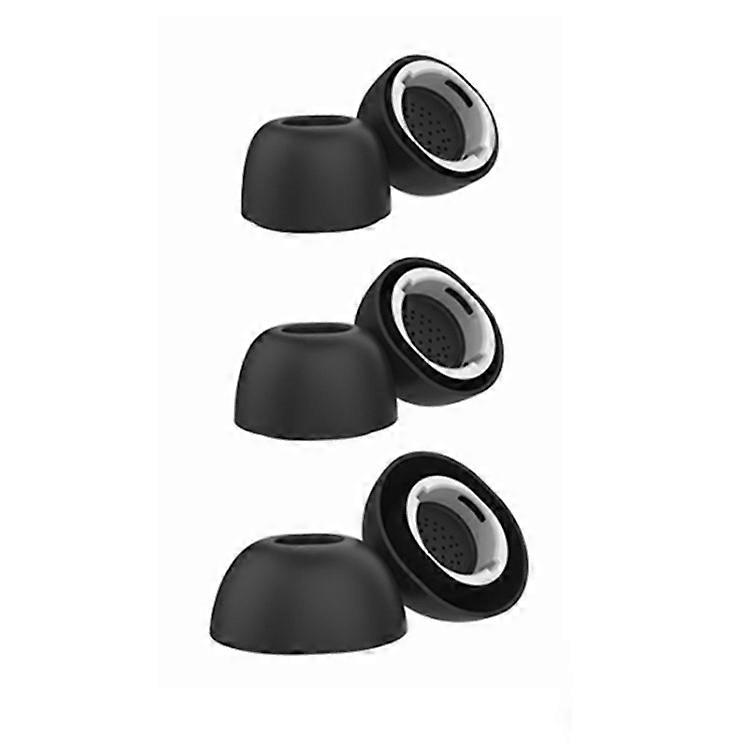 AHASTYLE WG173 3 Pairs Size L Silicone Eartips Compatible For Samsung Galaxy Buds3 Pro Bluetooth-Compatible Earbuds Replacement Ti