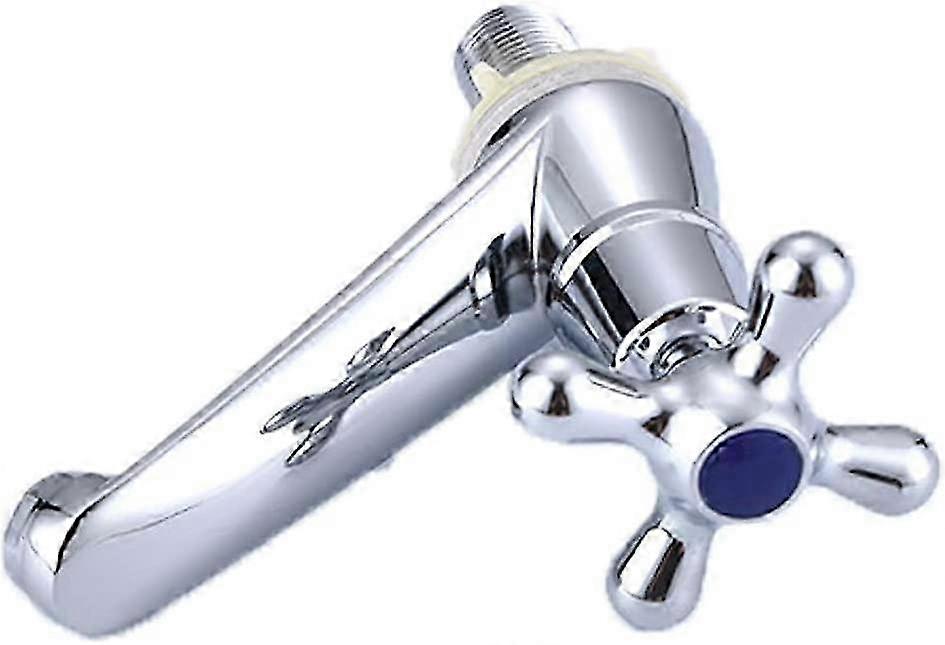 Single Cold Water Tap Faucet, Chrome Single Cold Basin Faucet