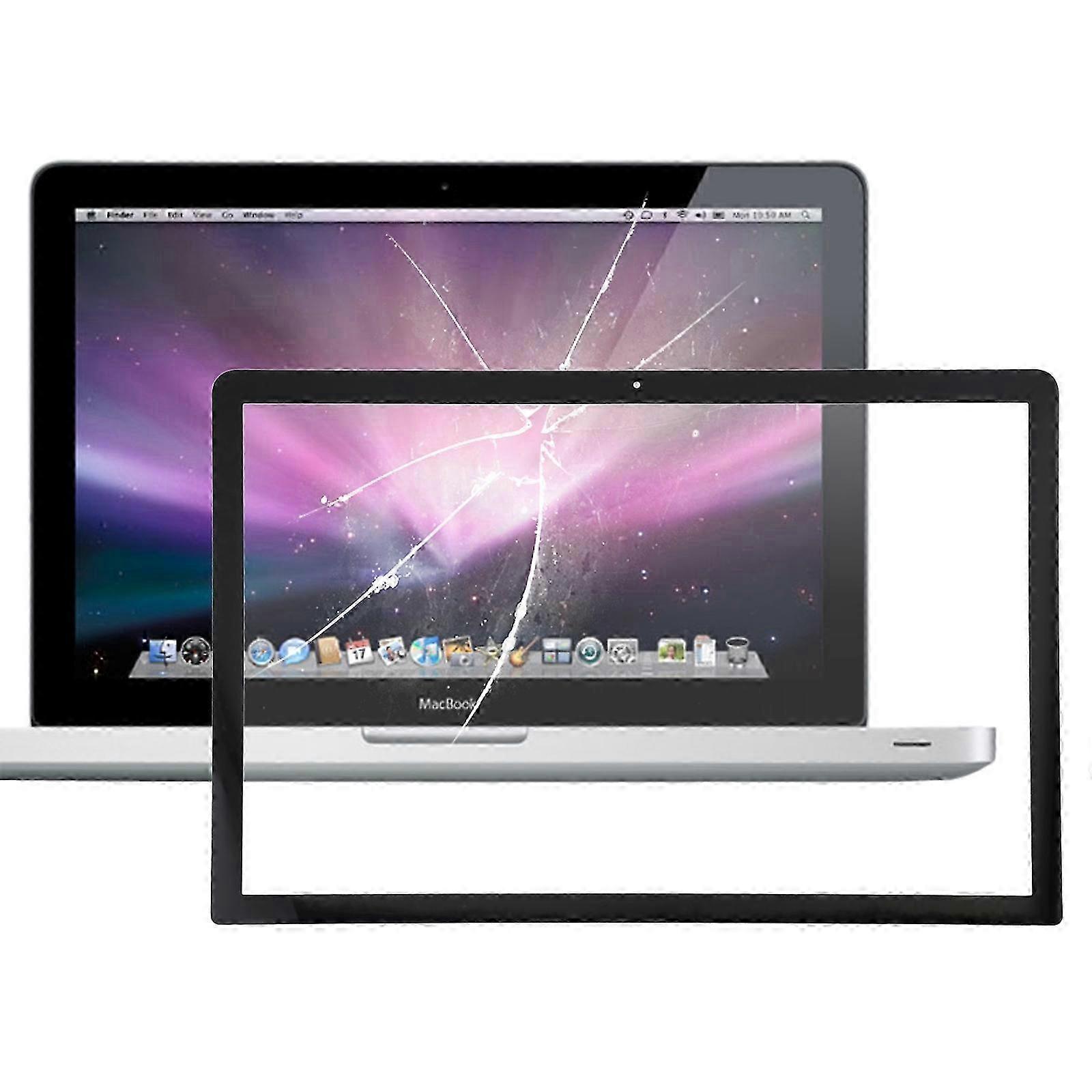 Front Screen Outer Glass Lens For MacBook Pro 15 A1286 2009-2012(Black) 2025