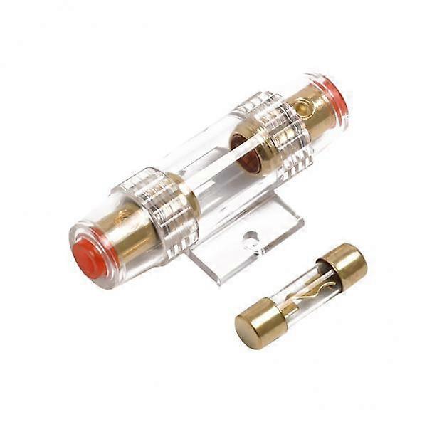 2X Car Auto Stereo Audio Inline AGU Fuse Holder 4/8 Gauge+100A Amp Fuse