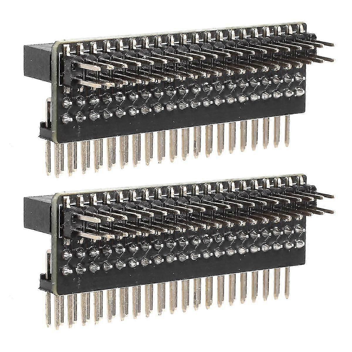 40-pin GPIO 1-to-2 Expansion Board with Dual Row Male Header 2x20-pin Connector Strip