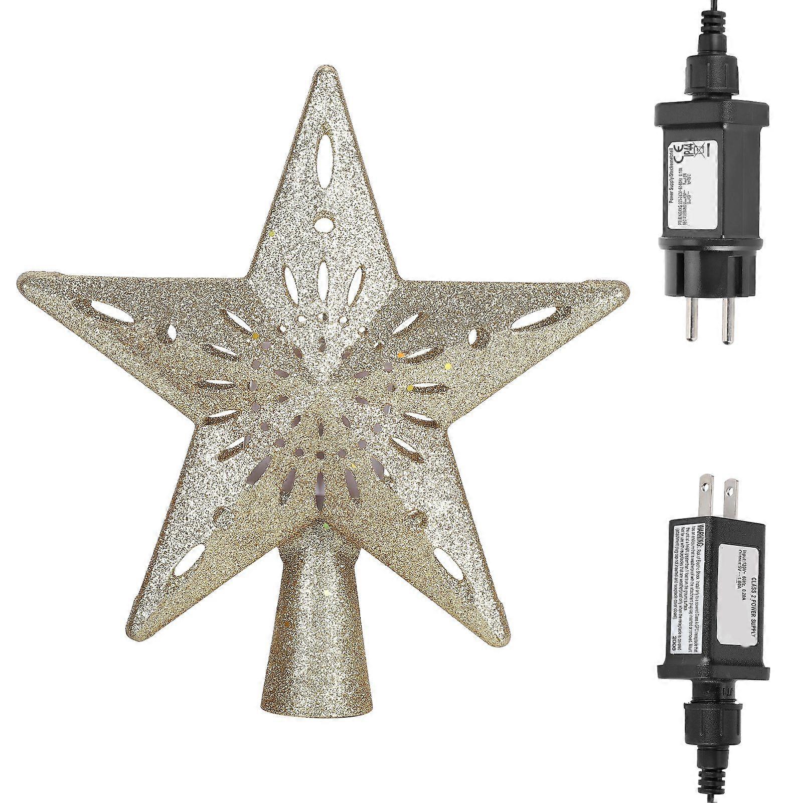 2025 Latest Model  LED Snowflake Projector Lamp Light Snowflake Rotating