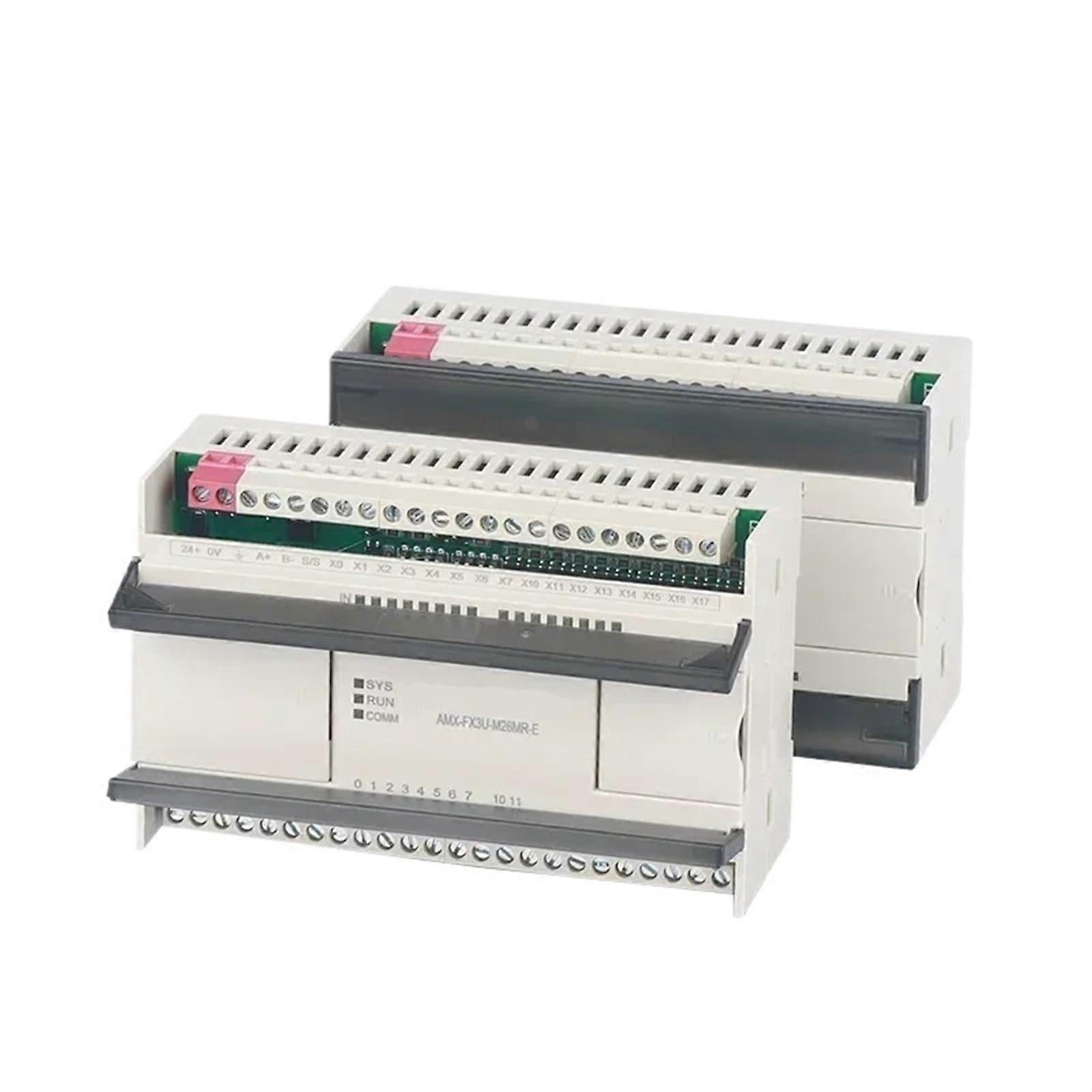 Upgrade FX3UM26MRE M26MTE Replace for MELSEC PLC 4AI/2AO MODBUS Analog Transistor Relay EM3 Module(AMXEM3IM12R4DI8DR)