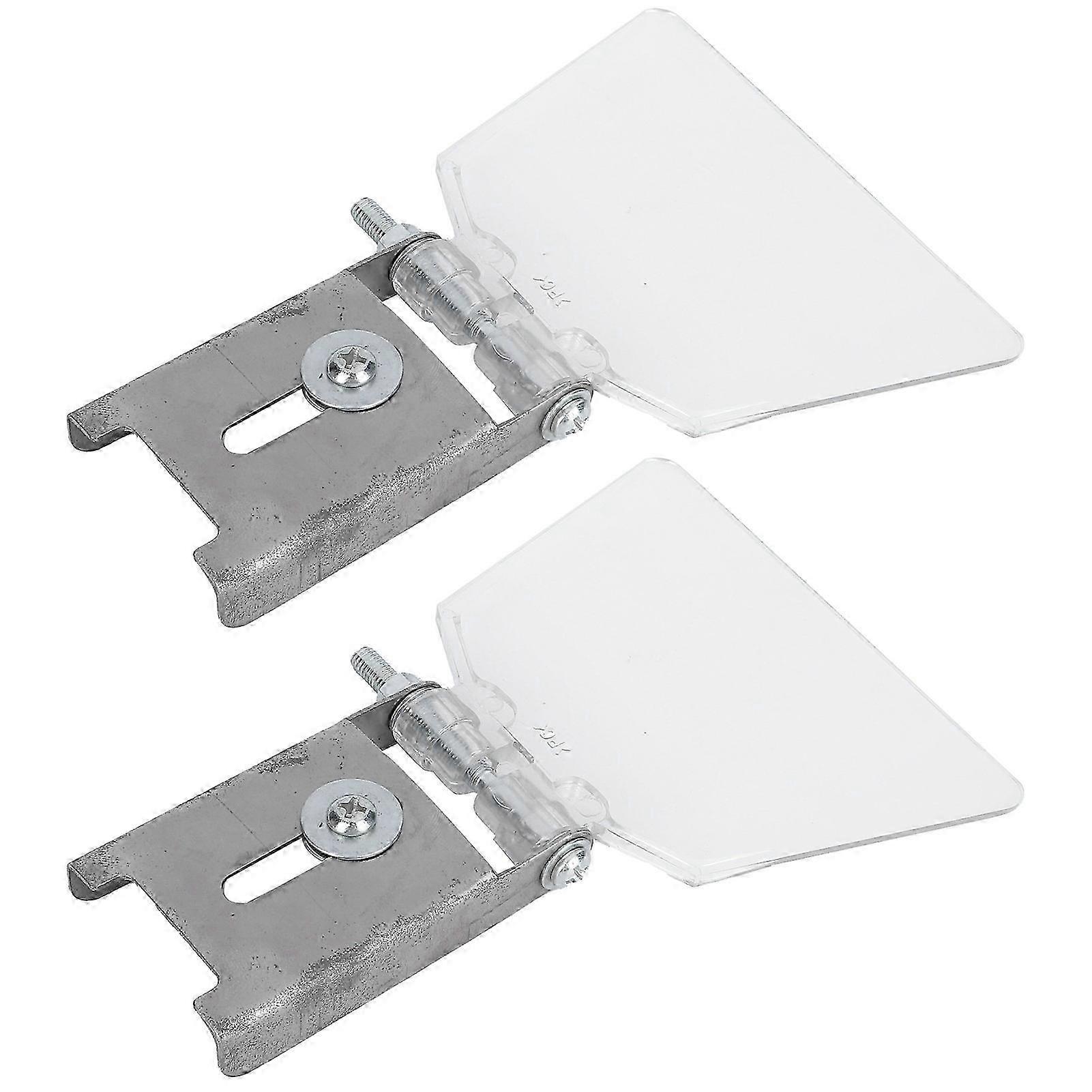 2Pcs 304 Stainless Steel Bench Grinder Eyeshield Tool Shield Accessories S