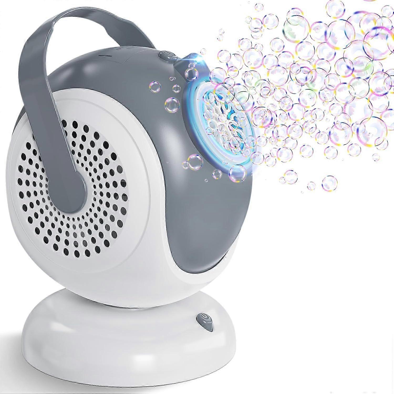 Seifenblasenmaschine für Kinder, tragbarer automatischer Seifenblasenblasenbläser Blaster 360