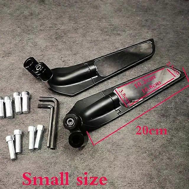 Suitable for Aprilia GRP250R APR150 Cafe 150 MANA 850 TUONO V4 motorcycle fixed wind wing competitive rearview mirror reversing mirror maxpower