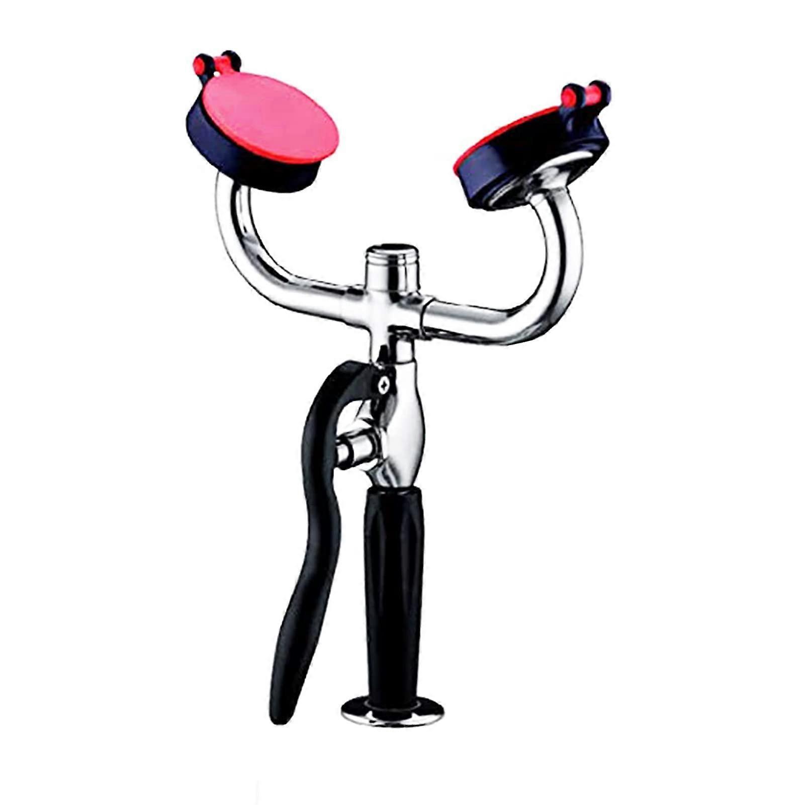 eye wash for emergency, with drinking hose, faucet, multilayer filter nozzle – highdensity foam spray – 1second start