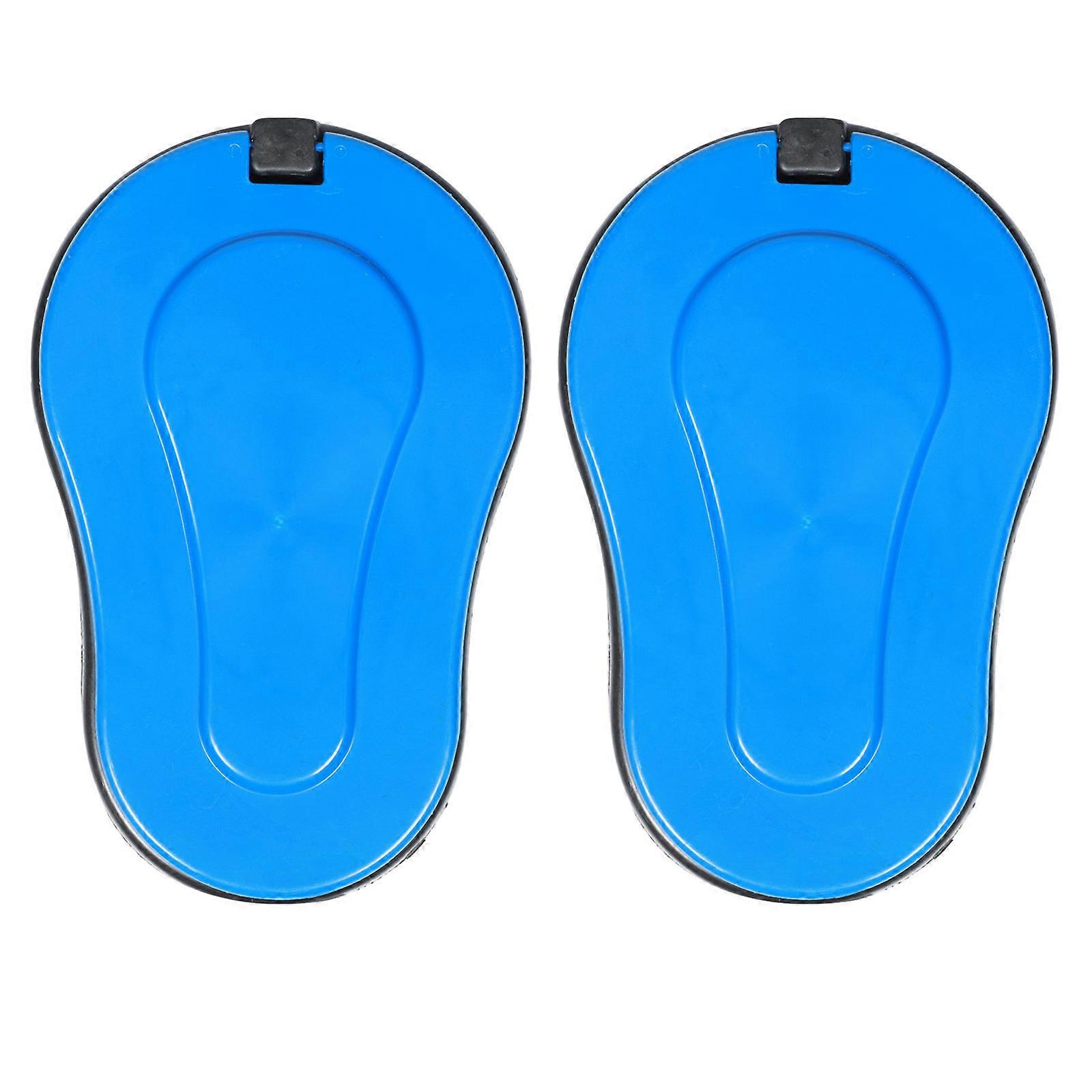 Outdoor Worker Toilet Temporary Squatting Pans for Construction 2Pcs