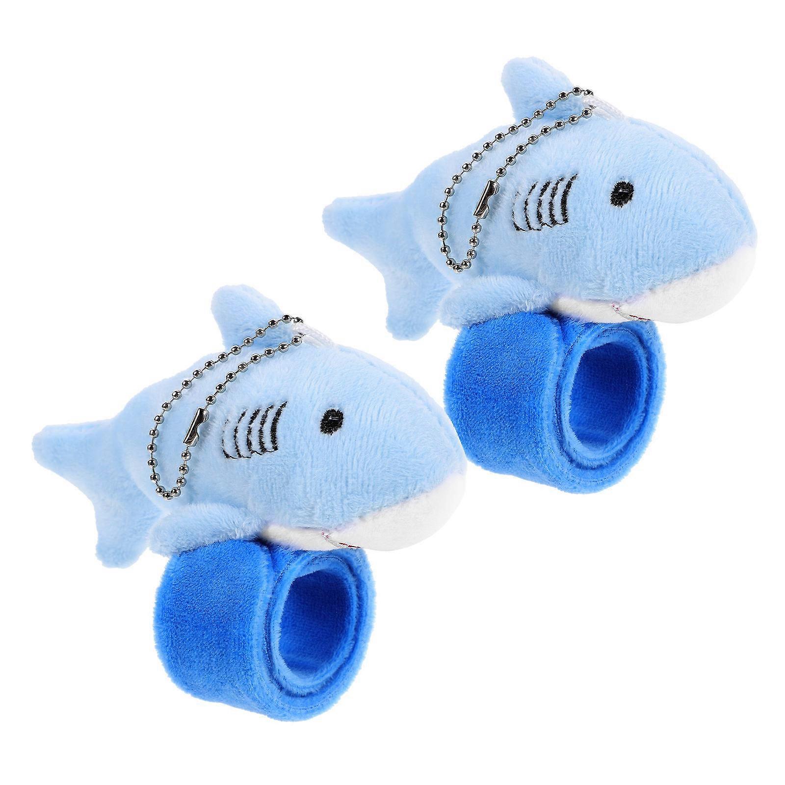Party Toy Kid Shark Wristband Simple and Generous Design Wearable 2Pcs