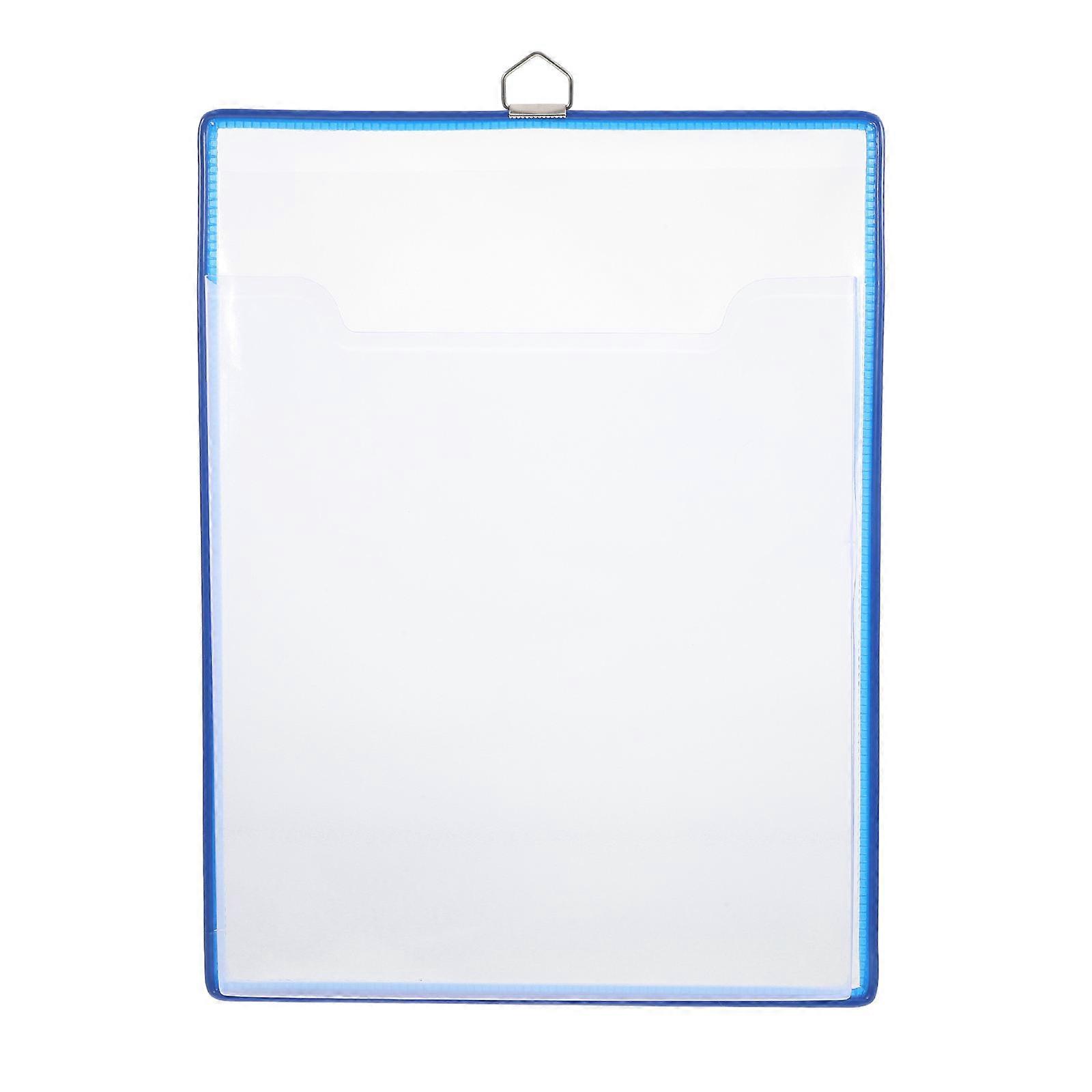 Transparent File Holder Plastic Rectangular Design Document Storage 32.30X24.30X2.00CM 1Pack