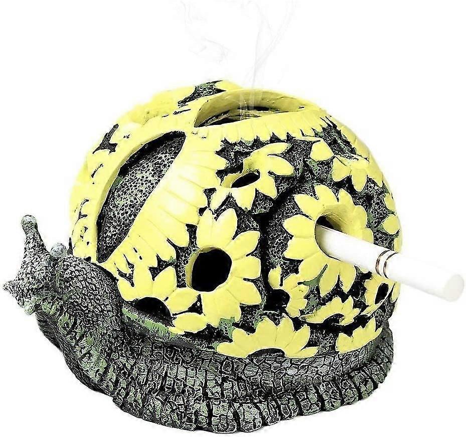 Ashtray Creative Snail Ashtray Craft Decoration