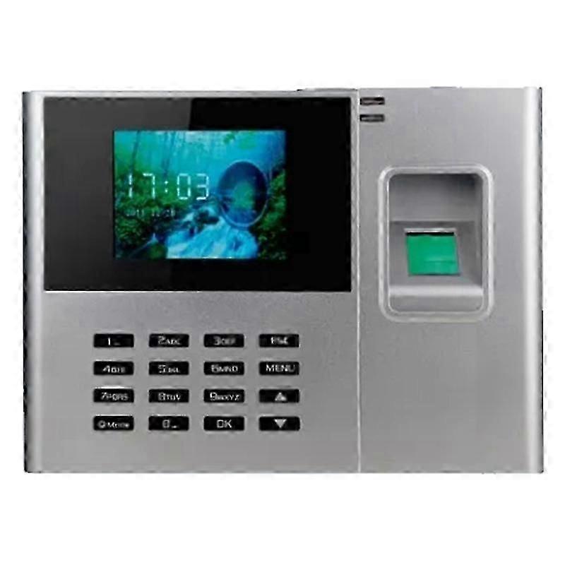 2.8 Inch TFT LCD Screen Time Attendance Clock,100-240V TCP IP Employee Attendance Recording Machine