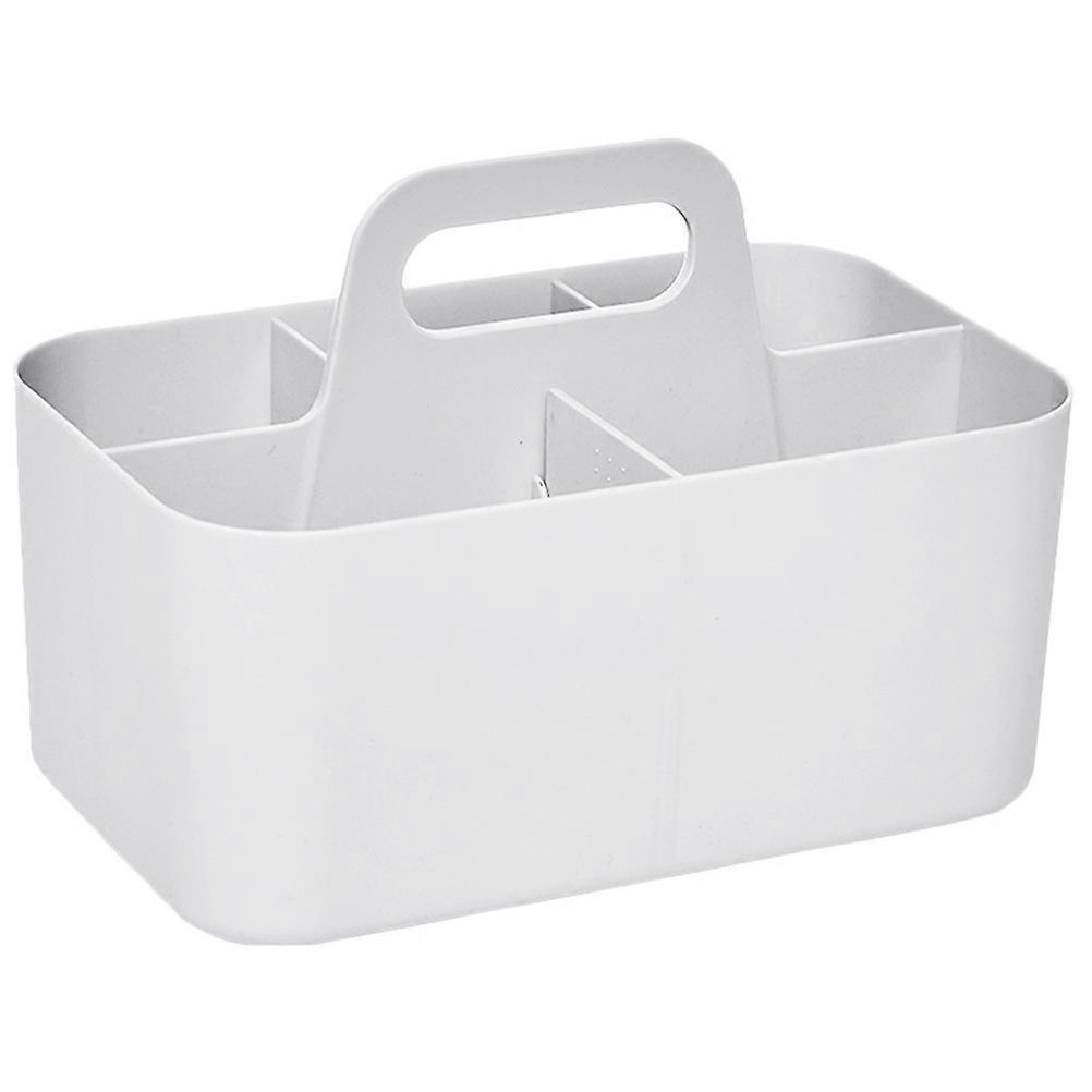 Desktop Storage Box Compartmented Desktop Organizer For Classroom Use Rectangular Shape 25.00X17.00X15.50CM Storage 1Set