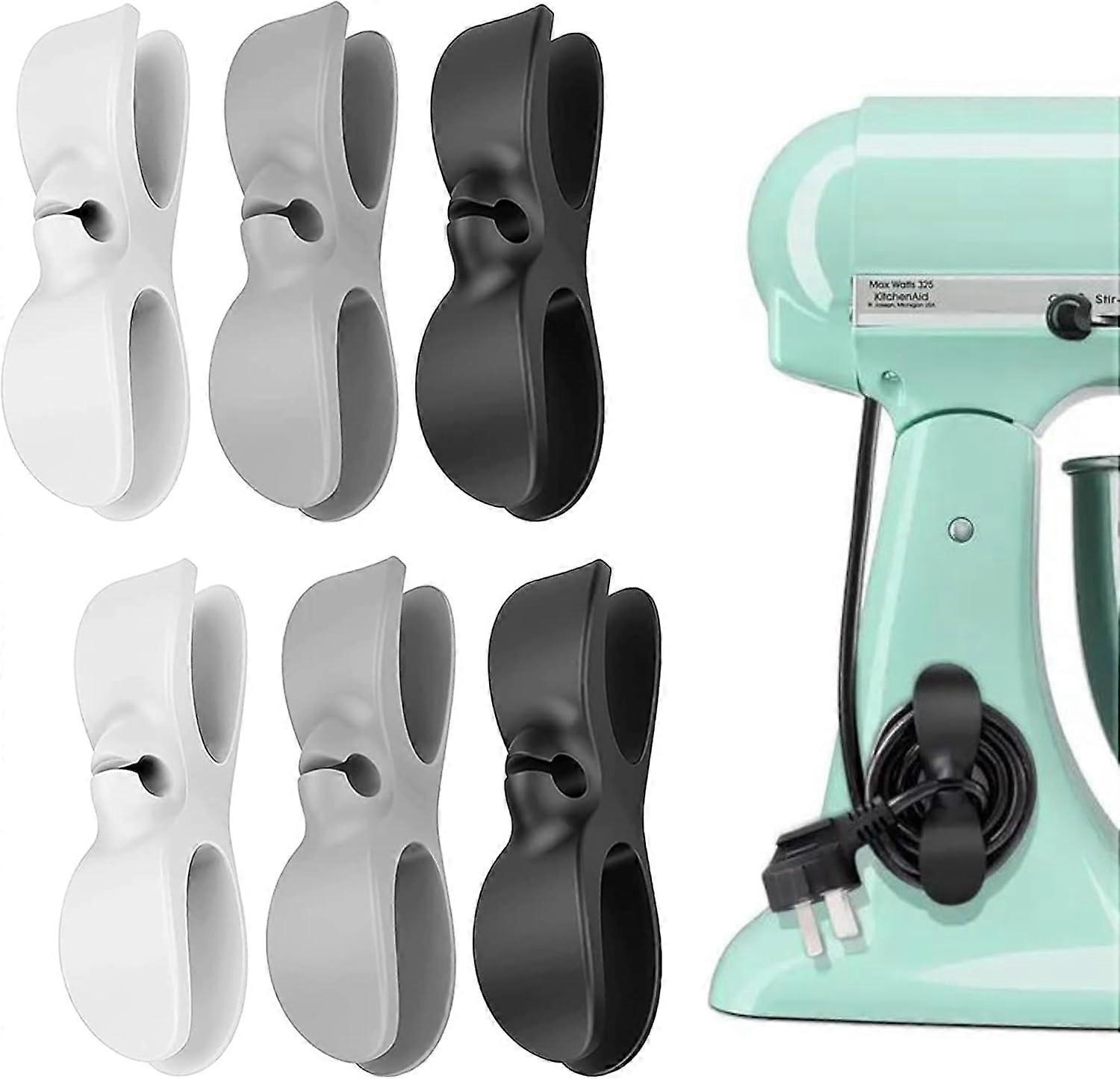 6-piece cable clip. Self-adhesive cable organizer