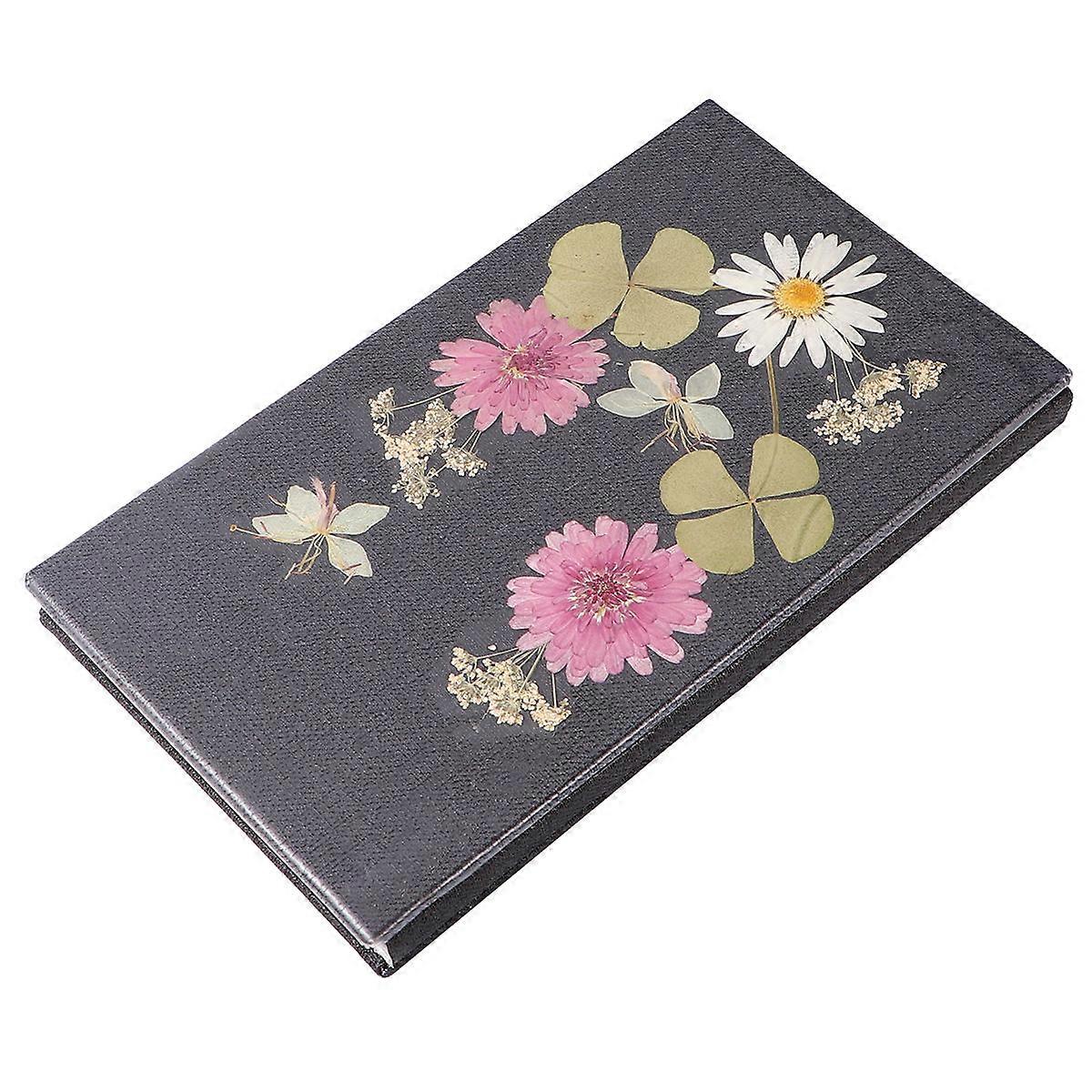 Plain Paper Notebook For Friends Classmates Office Work Black 20x12cm Writing 1Set