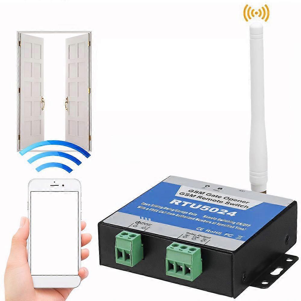 GSM gate opener relay RTU5024, Frequency 850/900/1800/1900 MHz, Multi-user access control management, Suitable for elevators/garages/machine rooms, re