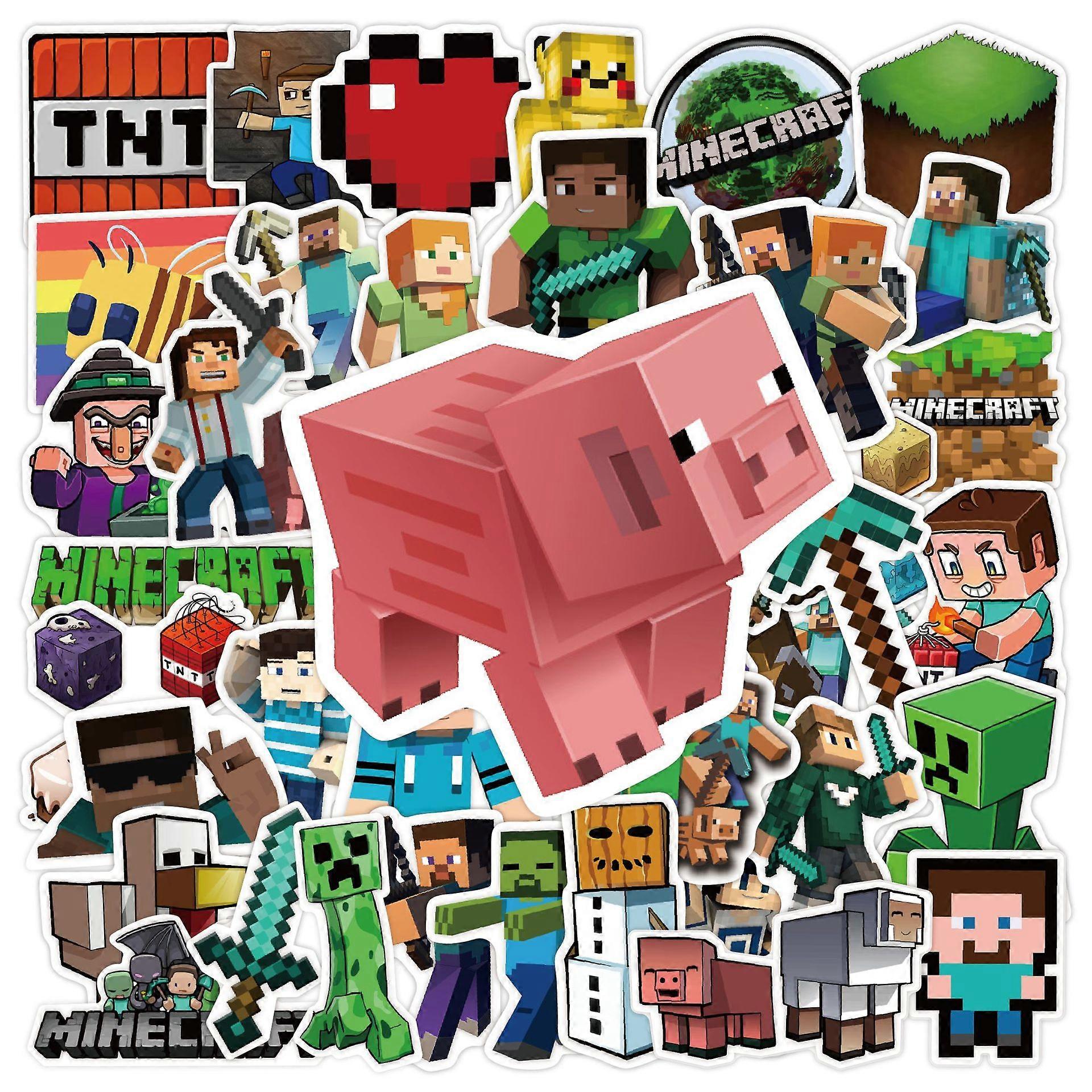 50 pcs Minecraft cartoon stickers