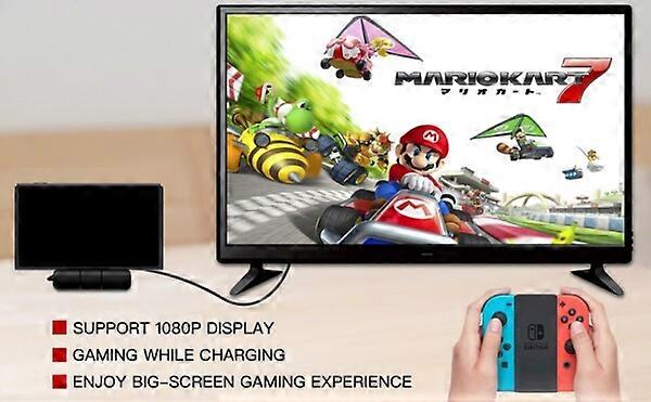 Switch Dock for Nintendo Switch, Switch TV Docking Station Replacement Portable Switch