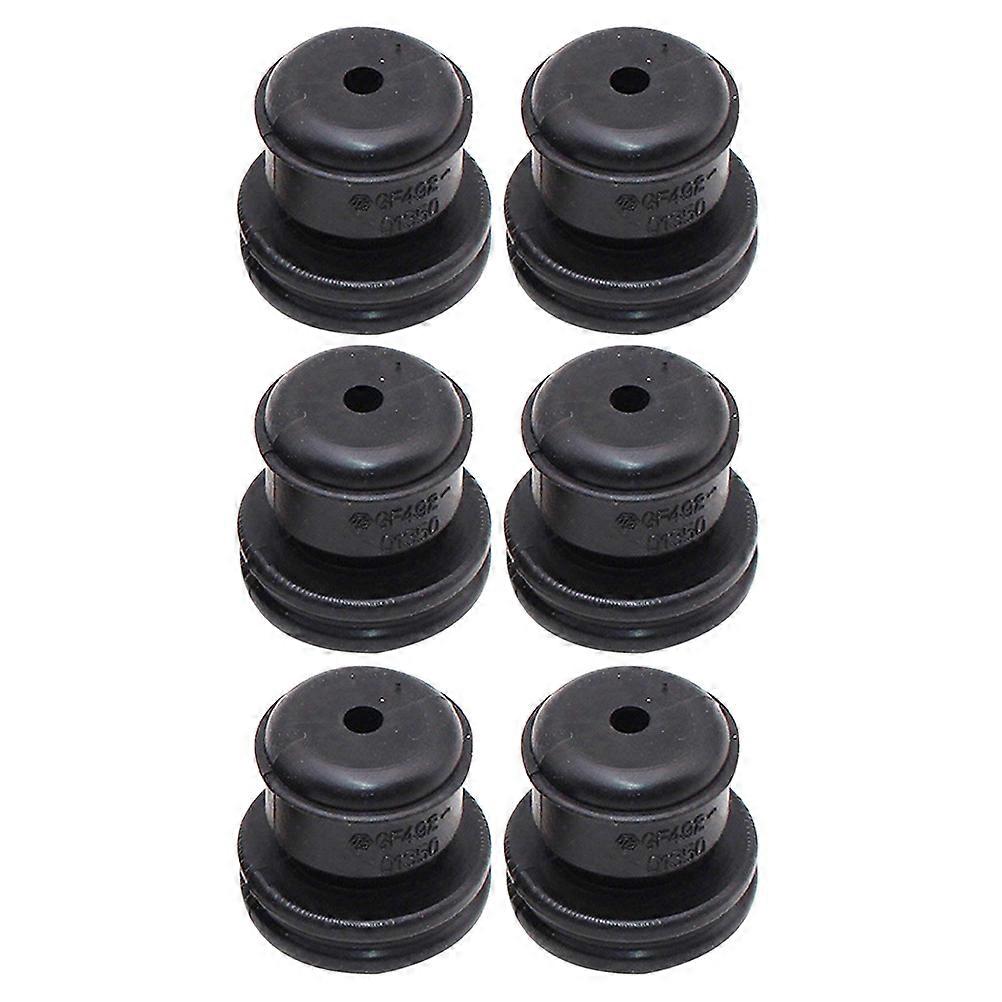 6PCS Engine Buffer Pads for Auto Engine Cover Shock Gasket Protection – Durable Car Accessories for Vibration Reduction and Easy Installation