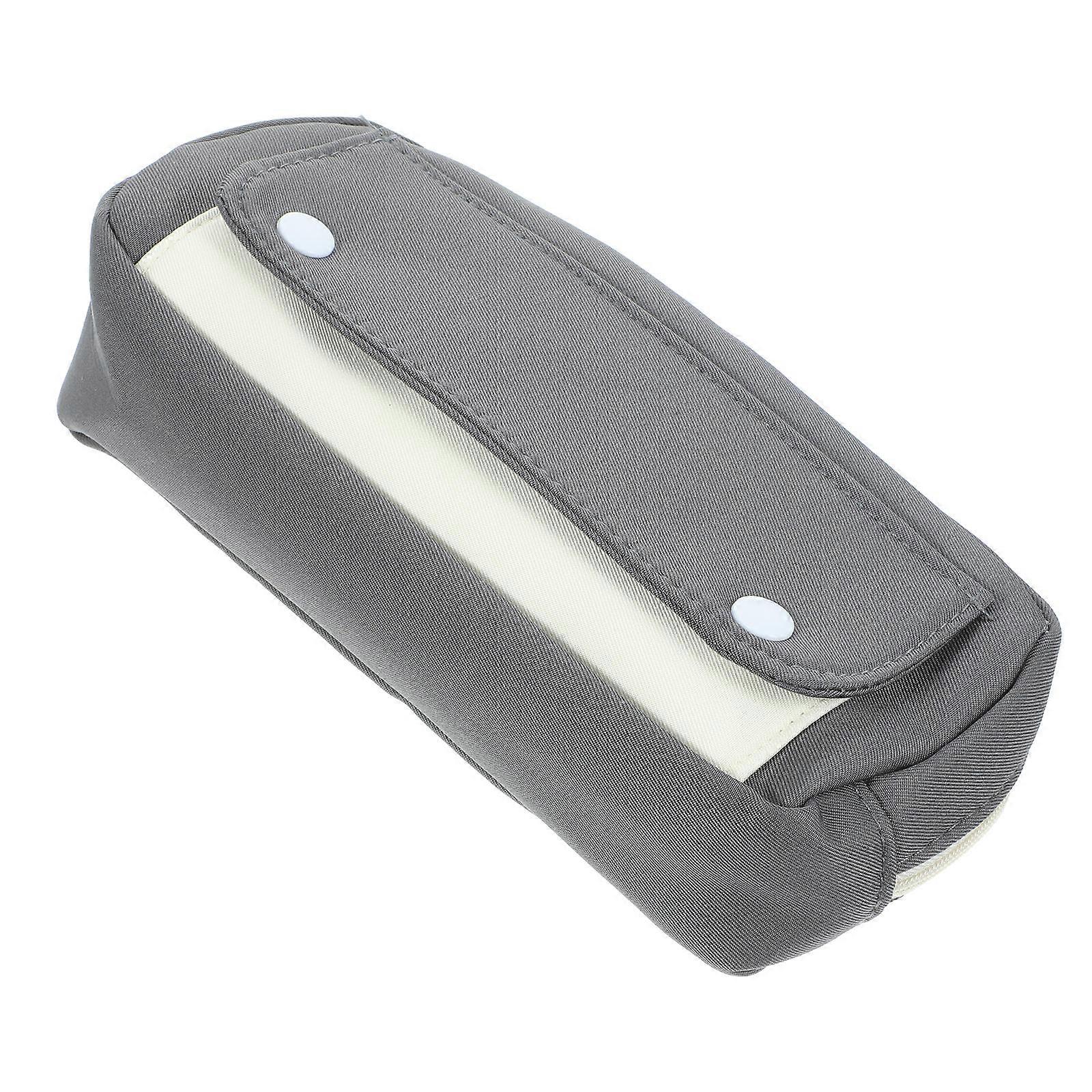 مقلمة بوليستر حقيبة قلم كبيرة للبنات تخزين مكتب المدرسة 20X9.5 سم مستطيل 1 مجموعة