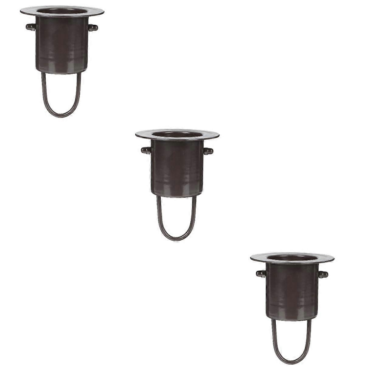 3 Sets Rain Chain Drainer Made of Alloy Rainwater Collector Rain Chain Connect