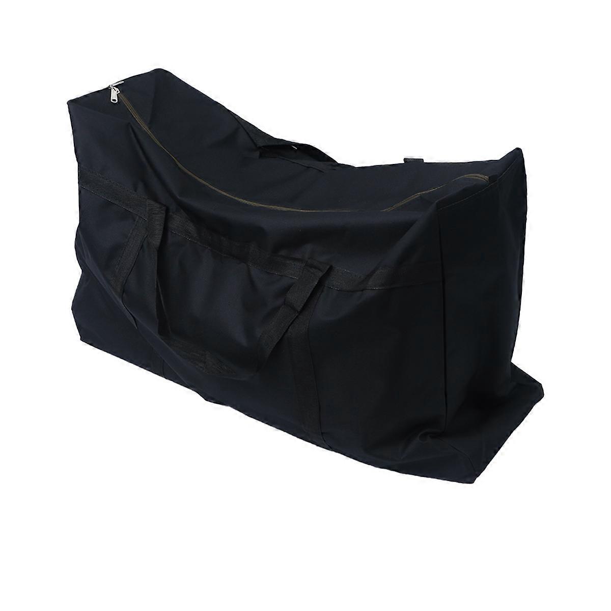 Rectangular Storage Bag For Home Storage Accessories 90X58X28cm Black Waterproof 1Set