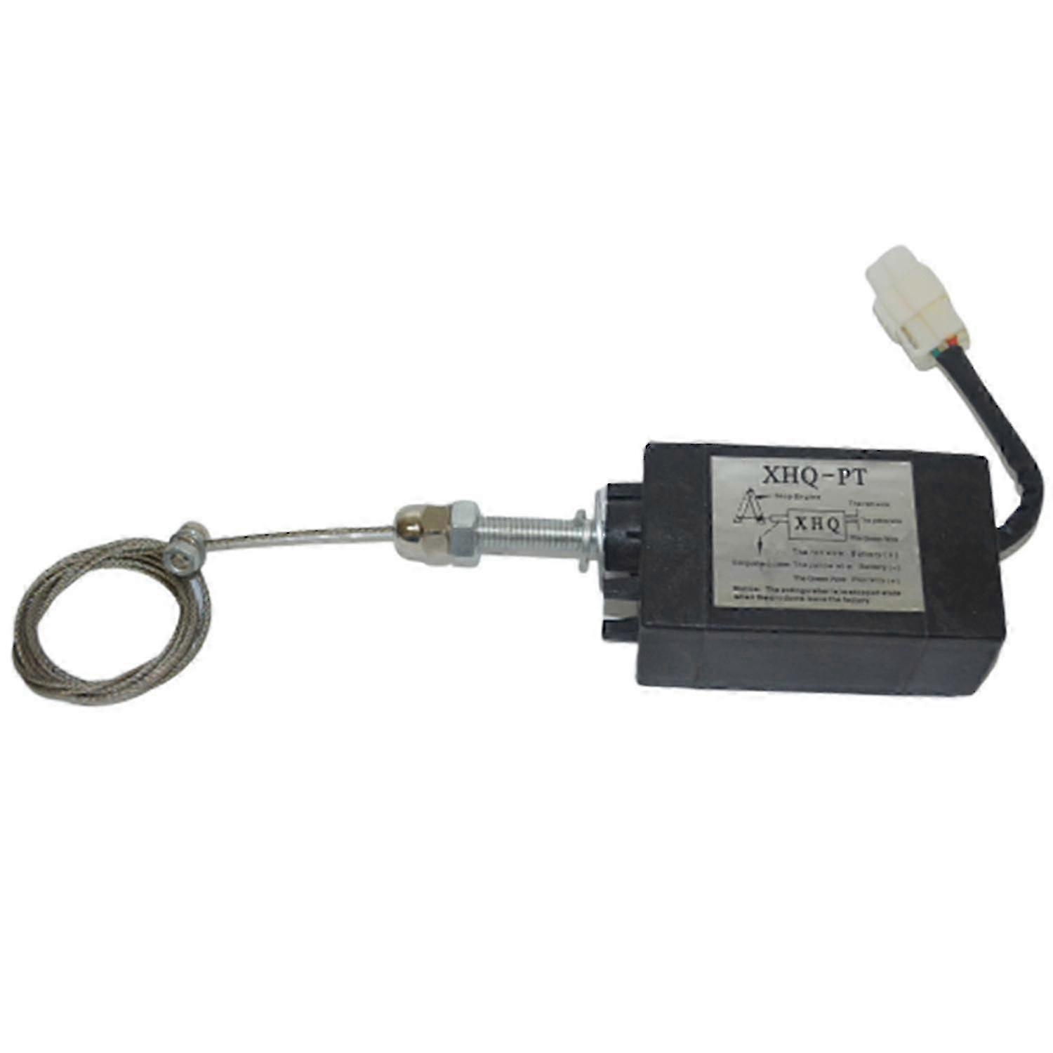 Normally Closed DC 24V Engine Flameout Device Stop Solenoid Valve - Power Off Pull Flameout