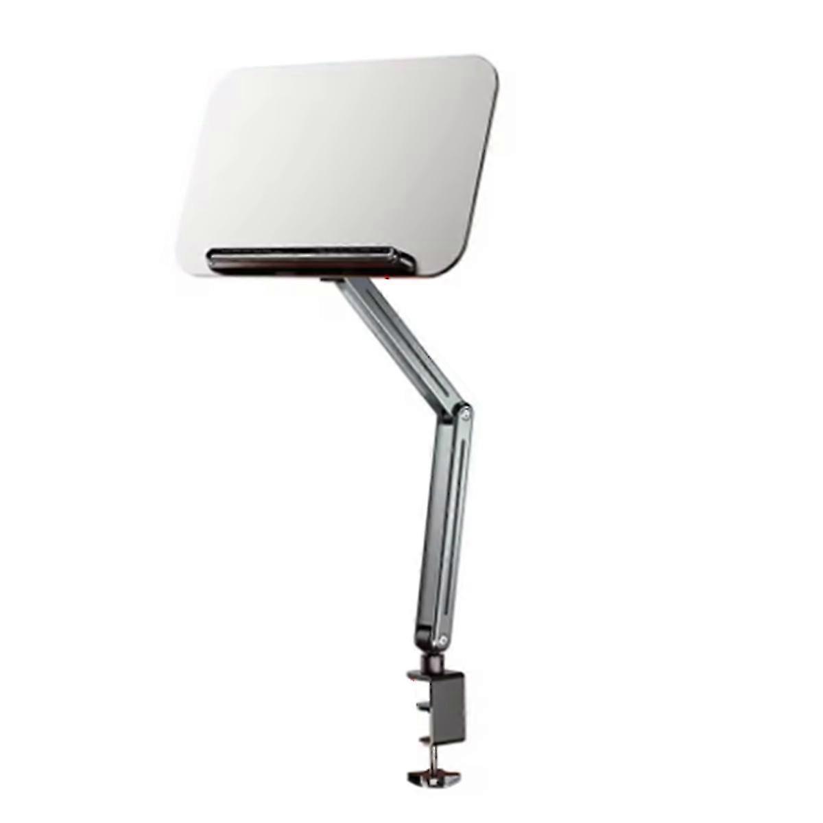 Adjustable Desk Clamp Book Stand for Reading, Cookbook Holder, Recipe Book Holder for Laptop and Tablet