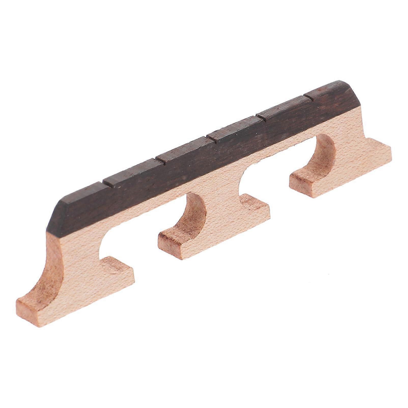 1 piece Maple Banjo Bridge, Durable and Practical Banjo Accessories, Quality Craftsmanship, Gift Idea for Music Lovers