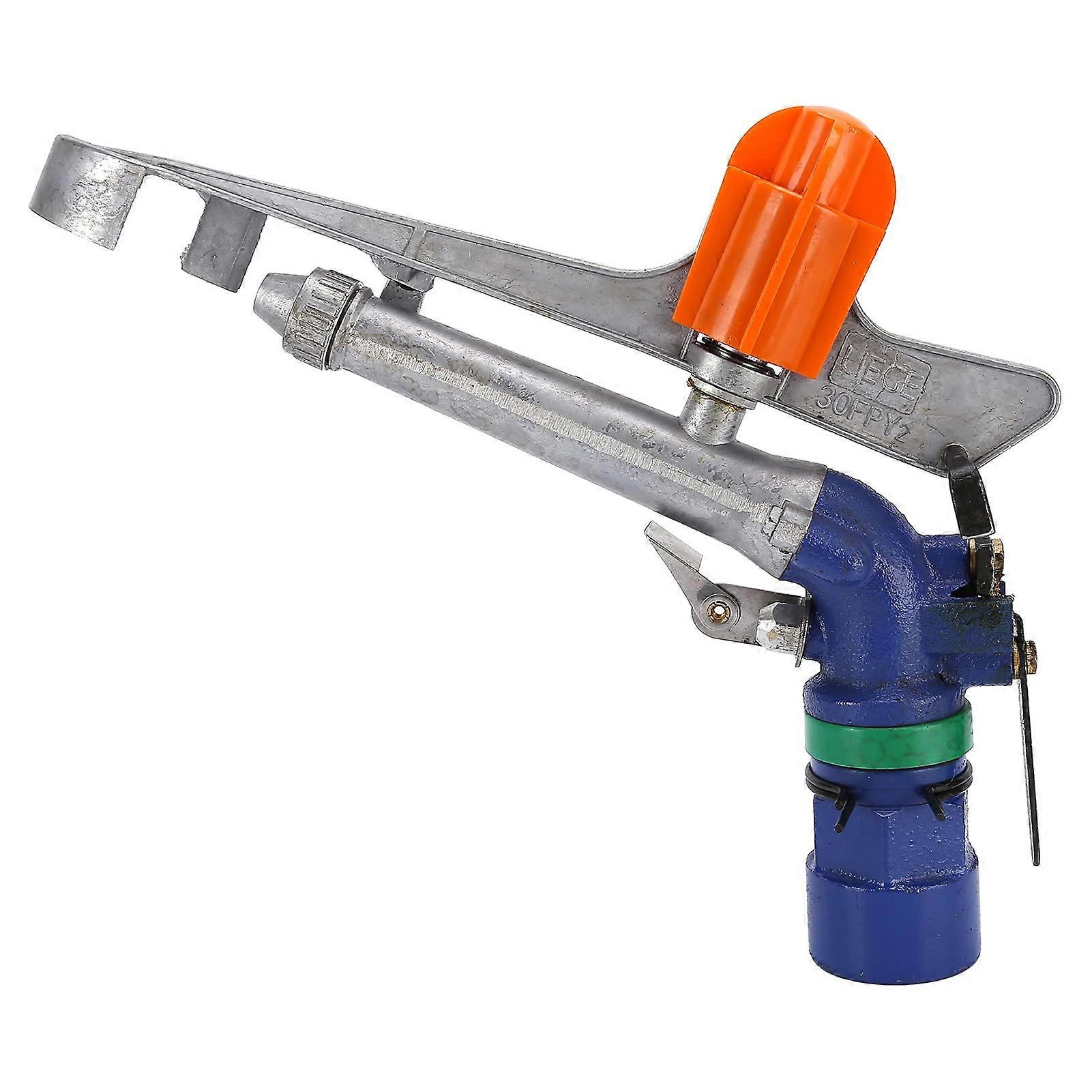 Garden sprinkler, internal thread G1 1/2 DN40, long range, adjustable irrigation water sprinkler, large coverage.