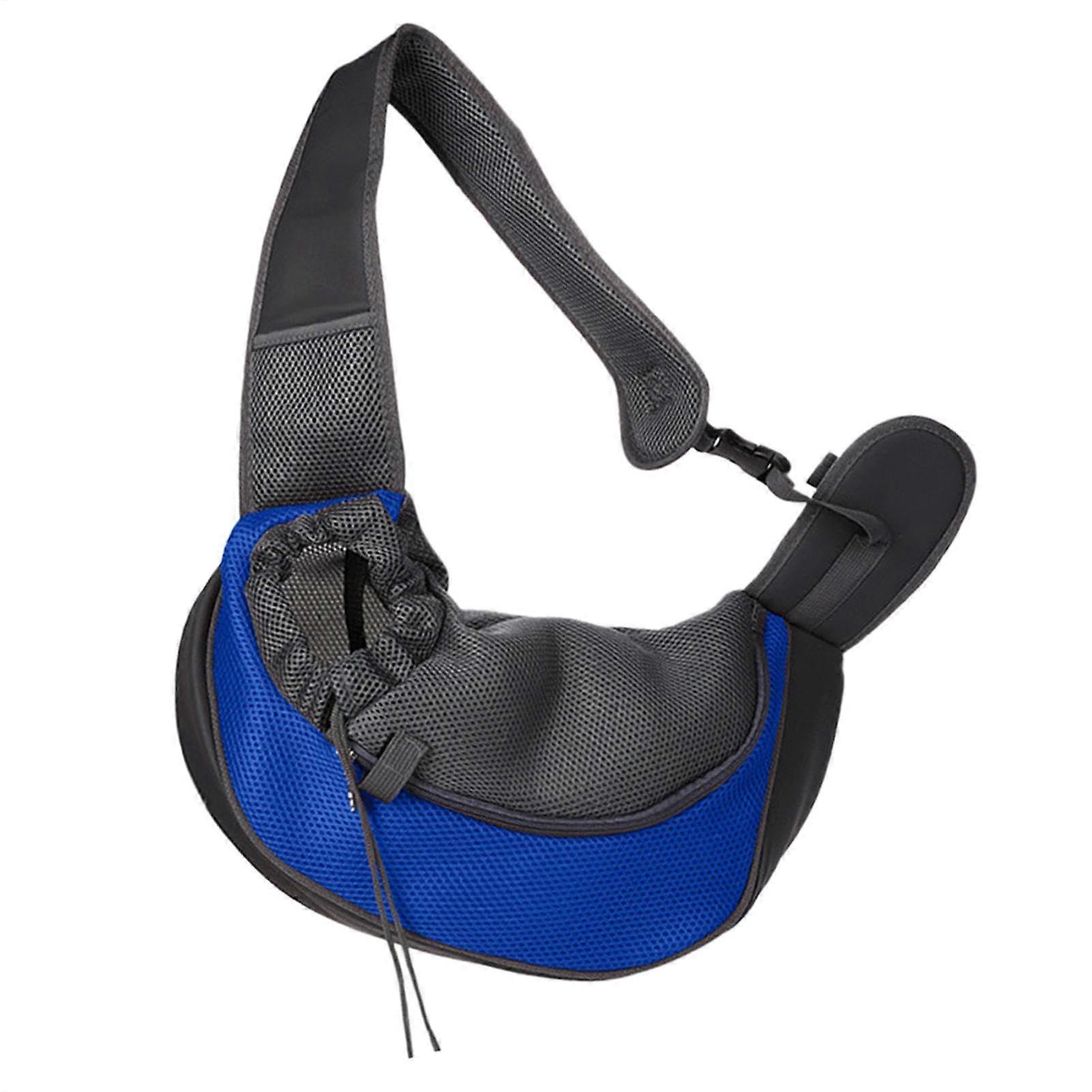 Dog Carrier, Pet Carrier Bag, Pet Shoulder Bag with Adjustable Shoulder Strap, Breathable Mesh Pet Slip Shoulder Bag for Small Dogs, Cats, Puppies
