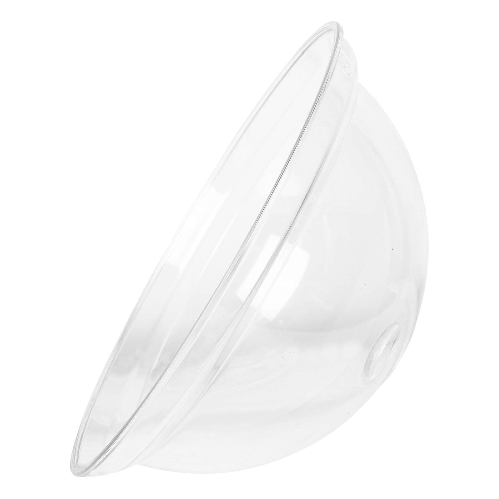 Transparent Round Food Cover for Kitchen Dustproof Lid Compatible with Multiple Occasions 1