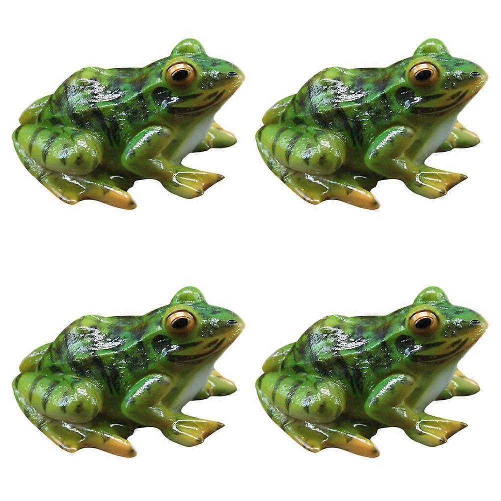 It seems like you're referencing a product listing, possibly from an online like , , or Etsy, describing **miniature frog figurines** made of